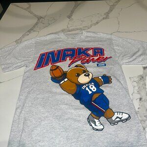 Inaka Graphic Football T-Shirt (Grey)